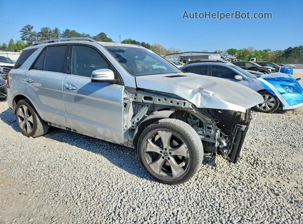 4JGDA5JB0JB091154 2018 MERCEDES-BENZ GLE Серебряный Передняя правая четверть