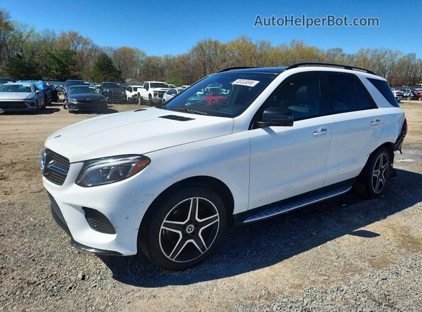 4JGDA5JB4JB140775 2018 MERCEDES-BENZ GLE White Przód lewy