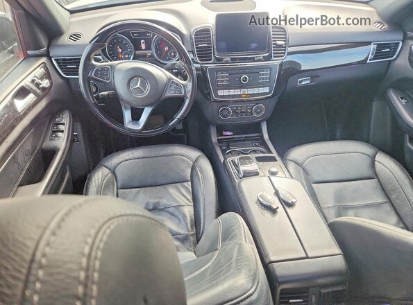 4JGDA5JB4JB140775 2018 MERCEDES-BENZ GLE White Widok deski rozdzielczej