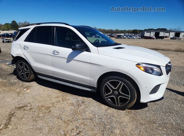4JGDA5JB4JB140775 2018 MERCEDES-BENZ GLE White Przód prawy