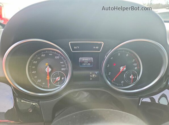 4JGDA5JB4JB140775 2018 MERCEDES-BENZ GLE White Widok zestawu wskaźników