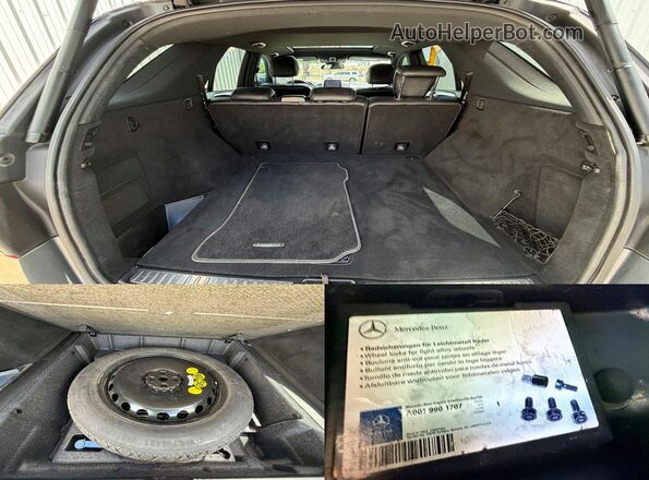 4JGDA5JB5HA861218 2017 MERCEDES-BENZ GLE Серый Вид наклейки с VIN-кодом