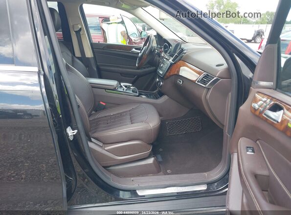 4JGDA5JB5HA871733 2017 MERCEDES-BENZ GLE 350 Black წინა სალონის ხედი