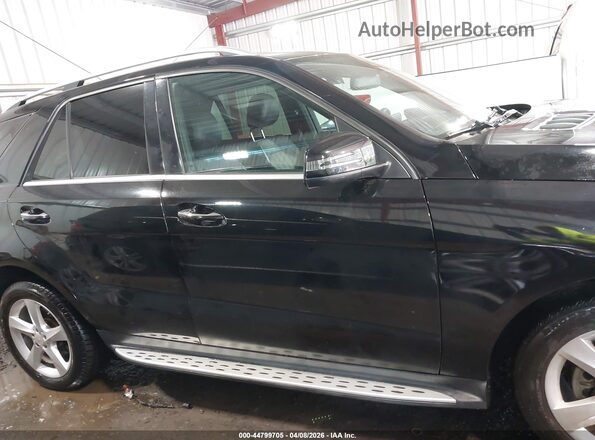 4JGDA5JB5JB164437 2018 MERCEDES-BENZ GLE 350 Черный Вид задней части салона