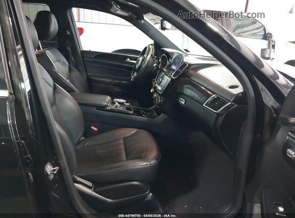 4JGDA5JB5JB164437 2018 MERCEDES-BENZ GLE 350 Черный Вид салона спереди