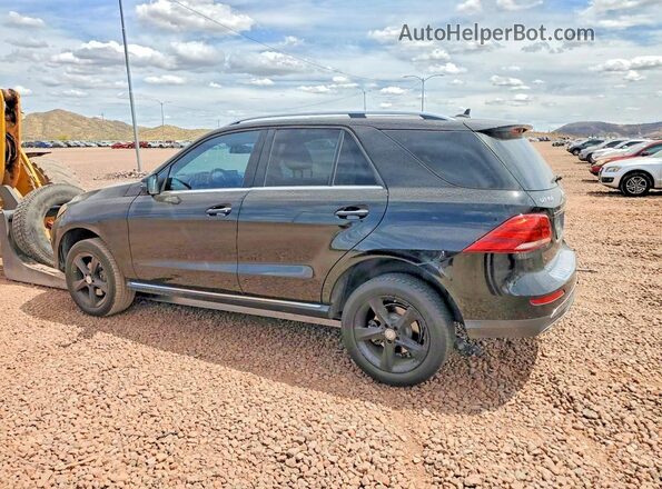 4JGDA5JB6GA681325 2016 MERCEDES-BENZ GLE Black Задня ліва чверть