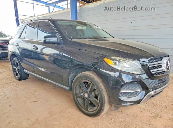 4JGDA5JB6GA681325 2016 MERCEDES-BENZ GLE Black Передня права чверть