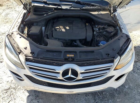 4JGDA5JB6JB041715 2018 MERCEDES-BENZ GLE Белый Вид подкапотного пространства