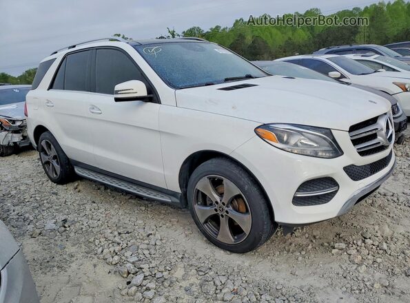 4JGDA5JB6JB041715 2018 MERCEDES-BENZ GLE Белый Передняя правая четверть
