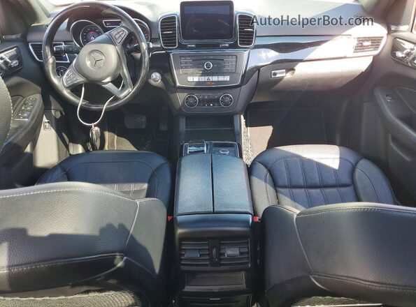 4JGDA5JB6JB041715 2018 MERCEDES-BENZ GLE Белый Вид панели приборов