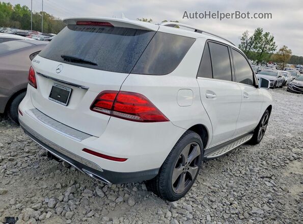 4JGDA5JB6JB041715 2018 MERCEDES-BENZ GLE Белый Задняя правая четверть
