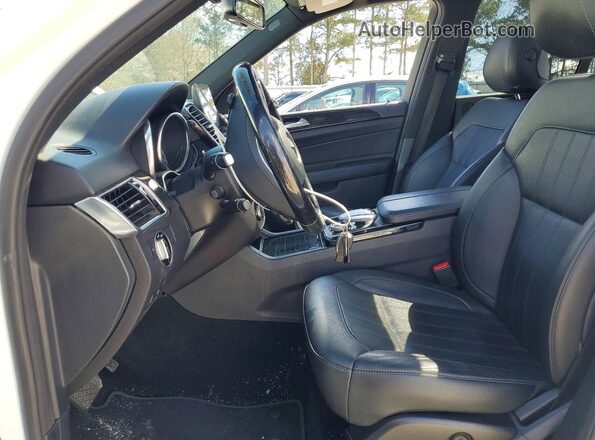 4JGDA5JB6JB041715 2018 MERCEDES-BENZ GLE Белый Вид салона спереди