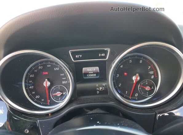 4JGDA5JB6JB041715 2018 MERCEDES-BENZ GLE Белый Вид щитка приборов