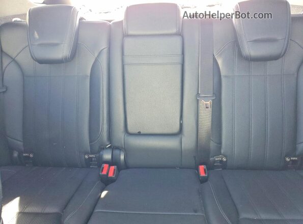4JGDA5JB6JB041715 2018 MERCEDES-BENZ GLE Белый Вид задних сидений
