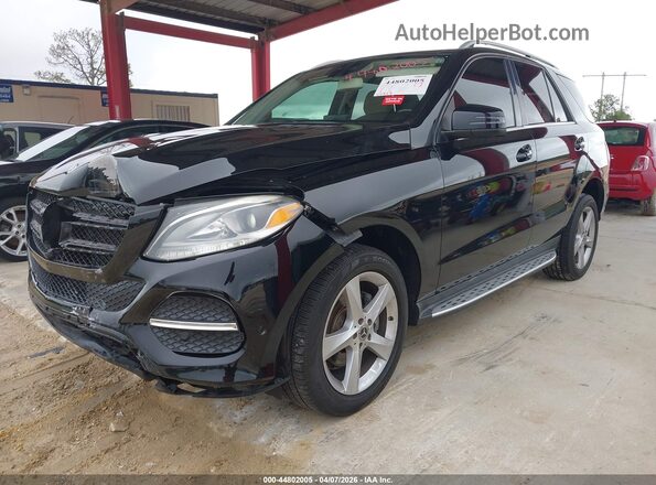 4JGDA5JB7JB015365 2018 MERCEDES-BENZ GLE 350 Черный Передняя левая четверть