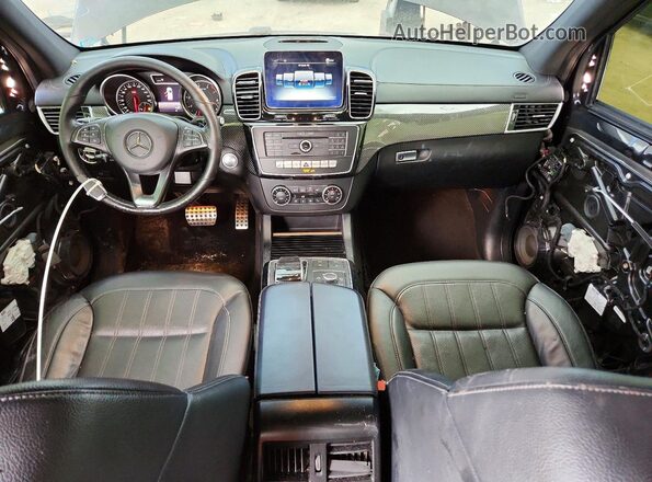 4JGDA6EB6KB200024 2019 MERCEDES-BENZ GLE Black Vista del salpicadero