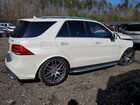 2019 Mercedes-benz Gle 63 Amg-s 4matic White vin: 4JGDA7FB6KB197100