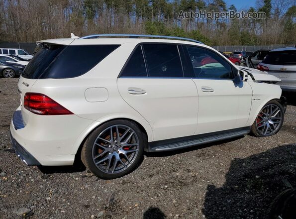 4JGDA7FB6KB197100 2019 MERCEDES-BENZ GLE White Հետևի աջ