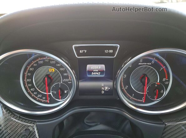 4JGDA7FB6KB197100 2019 MERCEDES-BENZ GLE White Սարքավորումների վահանակի տեսք