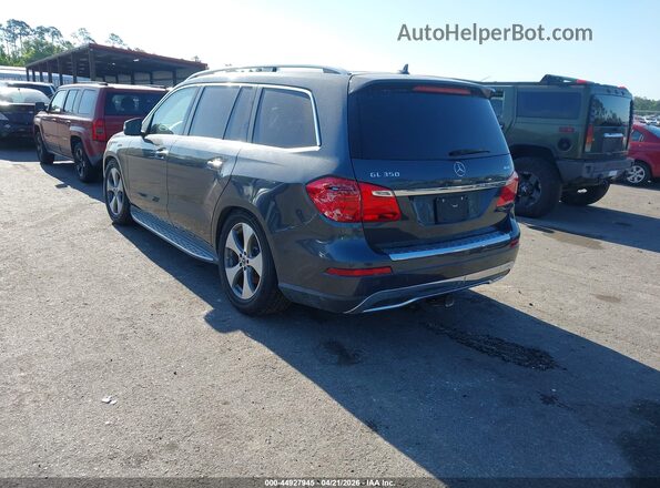 4JGDF2EE6GA677537 2016 MERCEDES-BENZ GL 350 BLUETEC Gray Trasero izquierdo