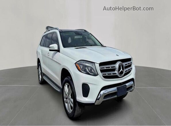 4JGDF6EE0HA758073 2017 MERCEDES-BENZ GLS White Przód lewy