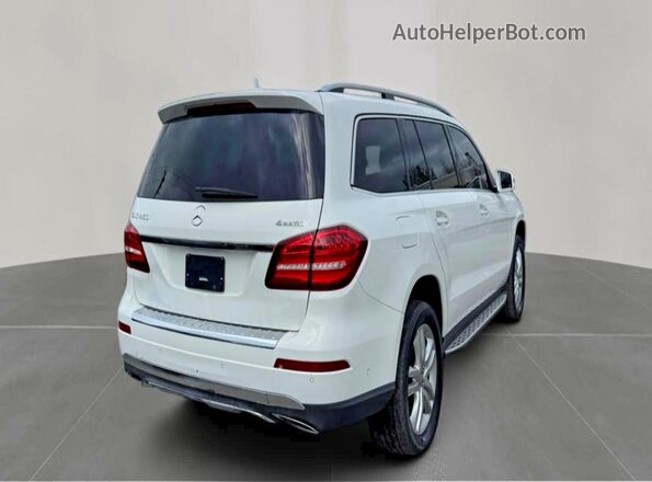 4JGDF6EE0HA758073 2017 MERCEDES-BENZ GLS White Przód prawy