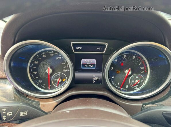 4JGDF6EE0HA758073 2017 MERCEDES-BENZ GLS White Widok deski rozdzielczej