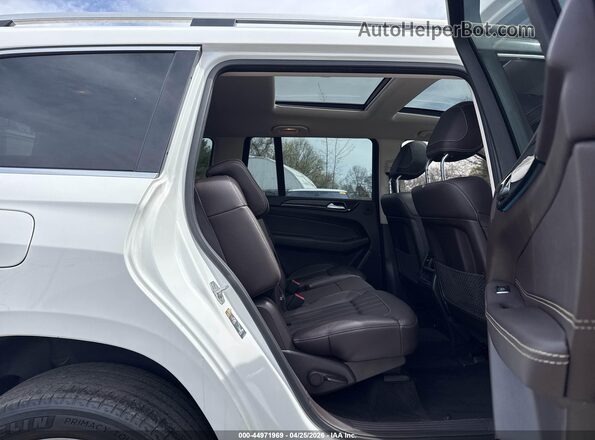 4JGDF6EE0HA758073 2017 MERCEDES-BENZ GLS 450 White Widok z przodu