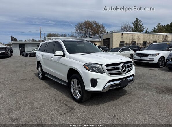 4JGDF6EE0HA758073 2017 MERCEDES-BENZ GLS 450 White Przód prawy