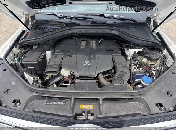 4JGDF6EE0HA758073 2017 MERCEDES-BENZ GLS 450 White Widok z tyłu