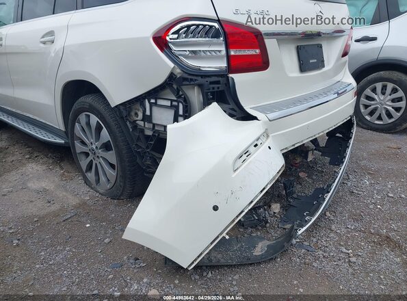 4JGDF6EE0JB072244 2018 MERCEDES-BENZ GLS 450 White Widok z przodu