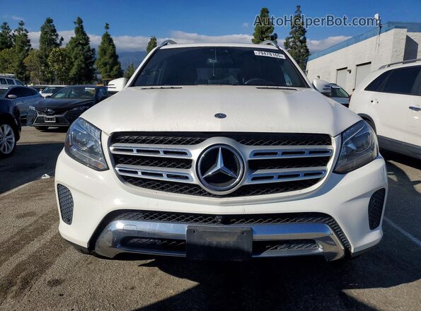 4JGDF6EE0JB176099 2018 MERCEDES-BENZ GLS White Widok z przodu