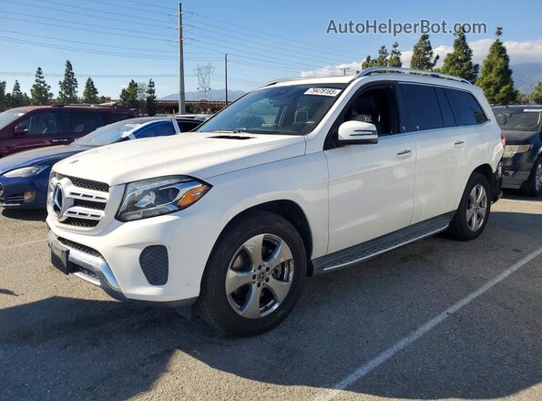 4JGDF6EE0JB176099 2018 MERCEDES-BENZ GLS White Przód lewy