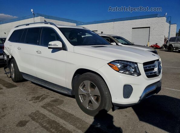 4JGDF6EE0JB176099 2018 MERCEDES-BENZ GLS White Przód prawy