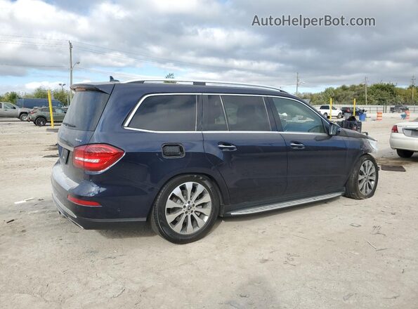 4JGDF6EE0KB238067 2019 MERCEDES-BENZ GLS Синий Задняя правая четверть