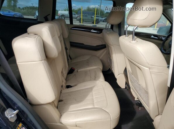 4JGDF6EE0KB238067 2019 MERCEDES-BENZ GLS Синий Вид задней части салона