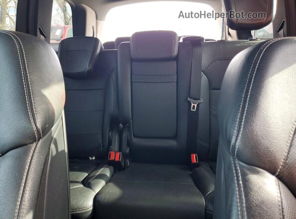 4JGDF6EE1GA655193 2016 MERCEDES-BENZ GL-CLASS Черный Вид задних сидений