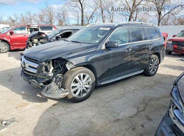 4JGDF6EE1GA655193 2016 MERCEDES-BENZ GL-CLASS Черный Передняя левая четверть