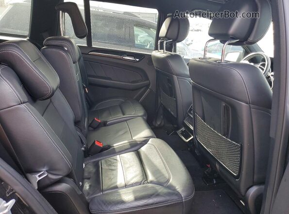 4JGDF6EE1GA655193 2016 MERCEDES-BENZ GL-CLASS Черный Вид задней части салона