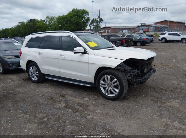4JGDF6EE1JB043285 2018 MERCEDES-BENZ GLS 450 White Przód prawy