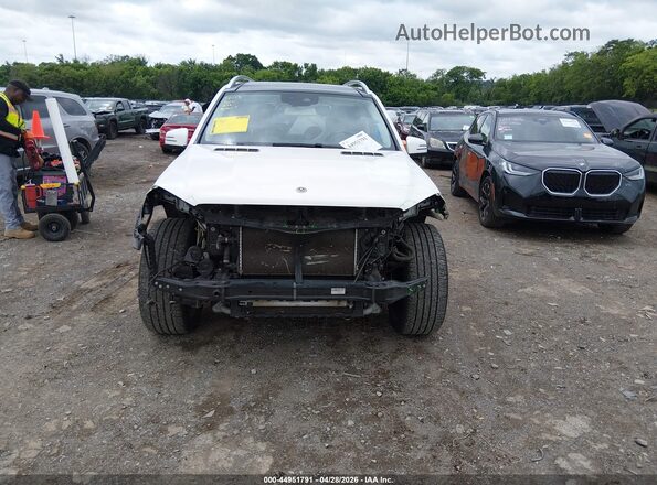 4JGDF6EE1JB043285 2018 MERCEDES-BENZ GLS 450 White Widok wnętrza z tyłu