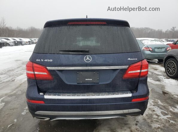 4JGDF6EE1JB049944 2018 MERCEDES-BENZ GLS Черный Вид сзади