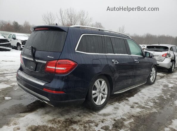 4JGDF6EE1JB049944 2018 MERCEDES-BENZ GLS Черный Задняя правая четверть