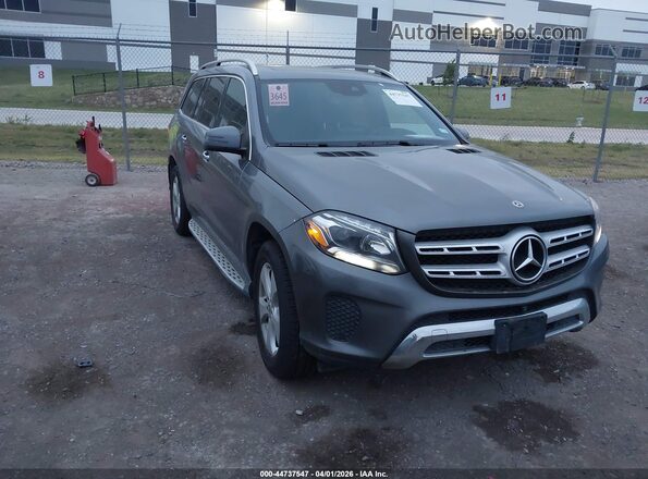 4JGDF6EE1JB112444 2018 MERCEDES-BENZ GLS 450 Gray წინა მარჯვენა