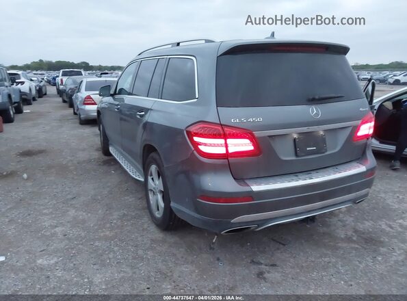 4JGDF6EE1JB112444 2018 MERCEDES-BENZ GLS 450 Gray უკანა მარცხენა