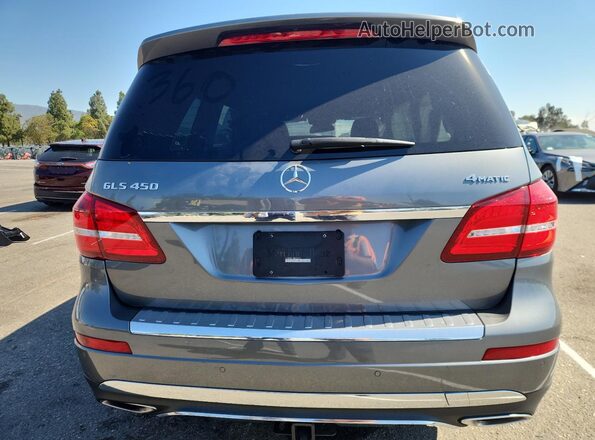 4JGDF6EE1KB233508 2019 MERCEDES-BENZ GLS Gray Widok z tyłu