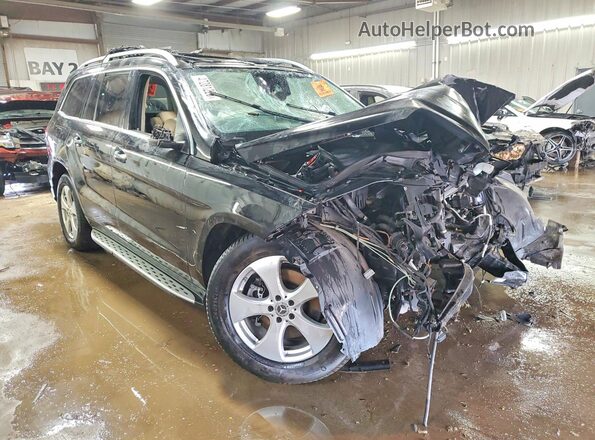 4JGDF6EE2JB068454 2018 MERCEDES-BENZ GLS Black Przód prawy