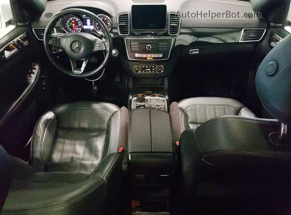 4JGDF6EE2JB156274 2018 MERCEDES-BENZ GLS White Widok deski rozdzielczej