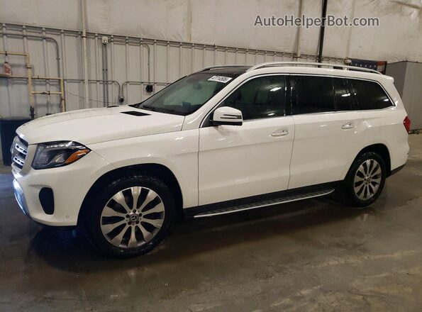 4JGDF6EE2JB156274 2018 MERCEDES-BENZ GLS White Przód lewy