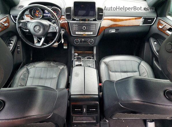 4JGDF6EE2KB219844 2019 MERCEDES-BENZ GLS Black Widok deski rozdzielczej